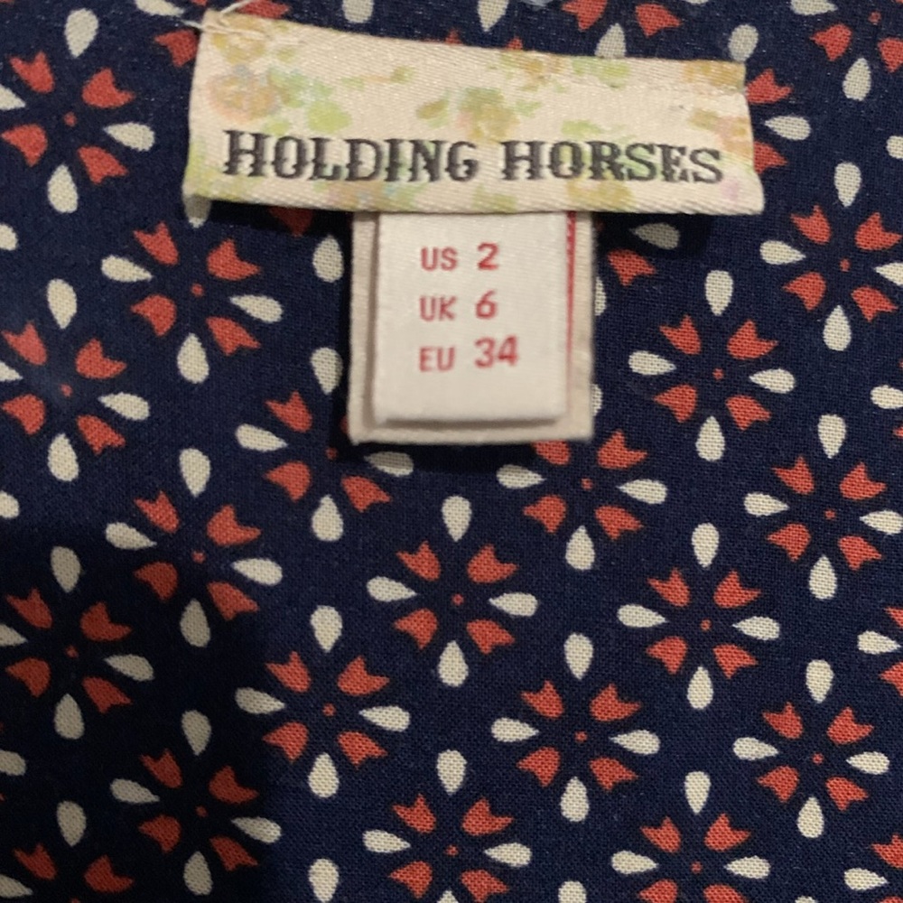HP🎉Anthro Holding Horses Ombré tassel dress - Picture 4 of 6